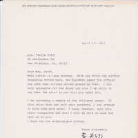 Letter from Oka to Patri about the Kurodani paper