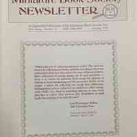 Miniature Book Society newsletter. N.S. no.11 : October 1991