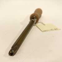 Swirl with Two Leaves Hand Stamps (Symmetrical Set)