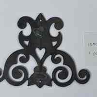 Hoole Damask Pattern with Leaves and Flower Template, Design 1378