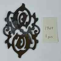 Hoole Trumpet Flowers and Vines Intertwined Template, Design 1769