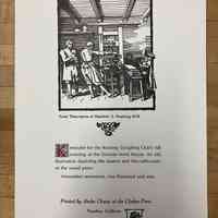 Keepsake for the Rousing Coughing Club