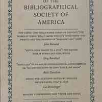 The papers of the Bibliographical Society of America. Vol. 92:3 ; September 1998