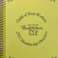 Guild of Book Workers 2002 Membership directory.
