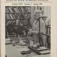 Guild of Book Workers Journal. Spring 1986 : v.24 no.2