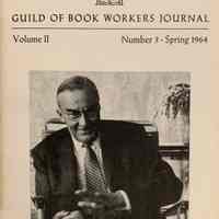 Guild of Book Workers Journal. Spring 1964; v.2 no.3