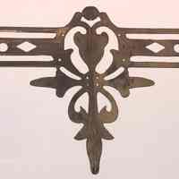 Hoole Band With Drop-Down Lattice Star Template, Design 1259