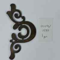 Hoole Stem Horseshoes and Swirl Leaf Template, Design 1507/1580