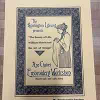 The Huntington Library Presents / Ann Chaves Embroiders Workshop