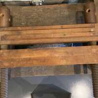 Laying press and stand