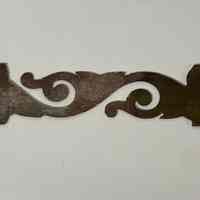 Hoole Curled Vine Wave Stamp Die Template, Design 2441