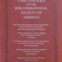The papers of the Bibliographical Society of America. Vol. 94:2 : June 2000