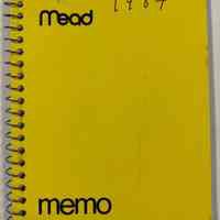 Stella Patri notebook 1984
