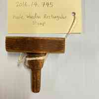 Hoole Wooden Rectangular Stamp