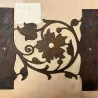 Hoole Flower and Bud Stamp Die Template, Design 2604