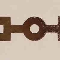 Hoole Cut-out Rectangles Circle Link with Holes Stamp Die Template, Design 1994