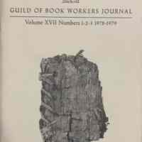 Guild of Book Workers journal. Fall-Winter-Spring 1978-1979; v.17 no.1, 2, 3