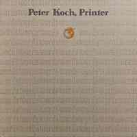 Peter Koch, printer : recent work Widener Memorial Room Rotunda, May 3-31.