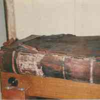 Photo of a damaged book