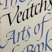 The Veatchs Arts of the Book Catalogue 58.