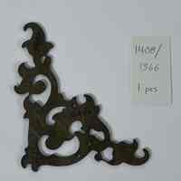Hoole Corner Spiral Leaves Template, Design 1408/1366