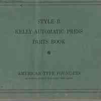 ATF - Style B Kelly Automatic Press Parts Book