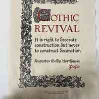 Gothic Revival / Augustus Welby Northmore Pugin