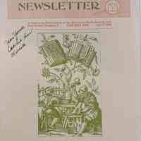 Miniature Book Society Newsletter. N.S. no.5 ; April 1990.