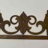 Hoole Fleur-de-lis Stamp Die Template, Design 2466