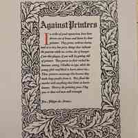 Against printers