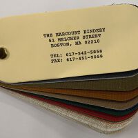 The Harcourt Bindery [Cloth Sample Book]