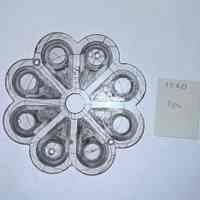 Hoole Eight Petal Flower Template, Design 1320