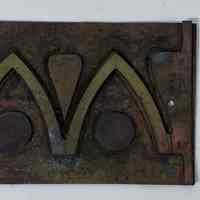 Hoole Vine with Flowers and Buds Template, Design 1875