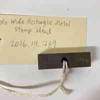 Hoole Wide Rectangle Metal Stamp Head