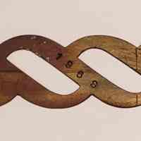 Hoole Rope Link Chain with Holes Stamp Die Template, Design 1968