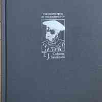 The Doves Press in the journals of T.J. Cobden-Sanderson