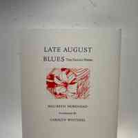 Late August Blues / The Daylily Poems / Maureen Morehead / Larkspur press
