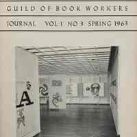 Guild of Book Workers Journal. Spring 1963; v.1 no.3