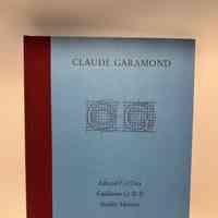 Claude Garamond / Corvus Works /Edward F.O