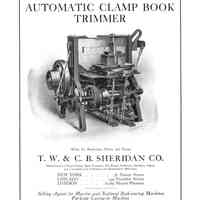 1910 TW & CB Sheridan Book Trimmer