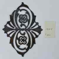 Hoole Diamond with Daisies, Trumpet Flowers, and Leaves Template, Design 1755