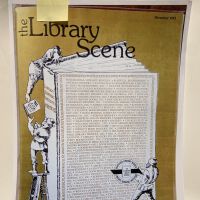 Photocopy of The Library Scene December 1981
