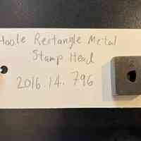 Hoole Rectangle Metal Stamp Head