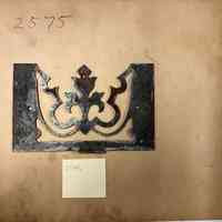 Hoole Stylized Leaf Stamp Die Template, Design 2575