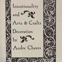 Intentionality and arts and crafts decoration / by Andre Chaves