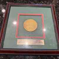 1935 TW & CB Sheridan Commemorative Serial Number Plate marking 100 years in business