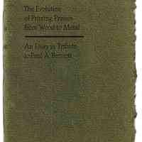 The Evolution of Printing Presses from Wood to Metal