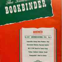 The International Bookbinder ; Vol. XLVI, No. 6 ; Nov-Dec, 1945.