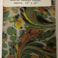 Swedish Marbled Papers.
