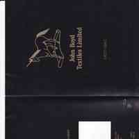 John Boyd Textiles Limited Brochure #1